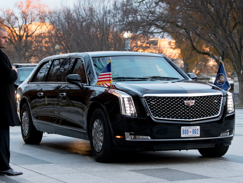 “Tất tần tật” về chiếc Cadillac limousine dành riêng cho Tổng thống Trump