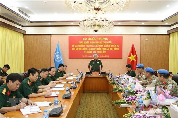 Thêm 7 sỹ quan Việt Nam đi gìn giữ hòa bình Liên hợp quốc hình ảnh 1 Thêm 7 sỹ quan Việt Nam đi gìn giữ hòa bình Liên hợp quốc