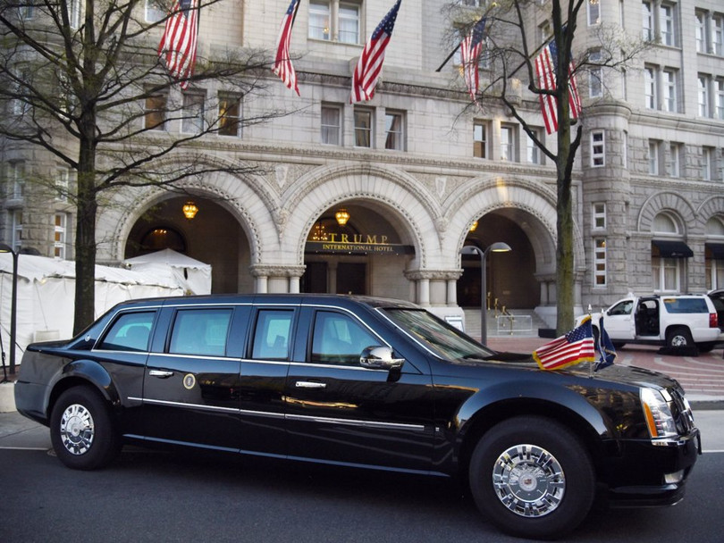 “Tất tần tật” về chiếc Cadillac limousine dành riêng cho Tổng thống Trump