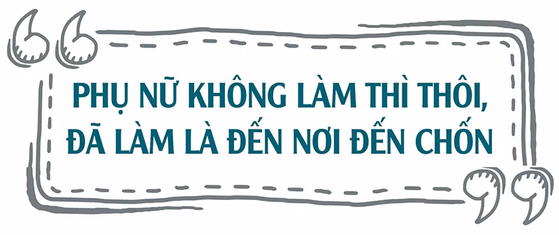 Bà bí thư “chân không chạm đất”