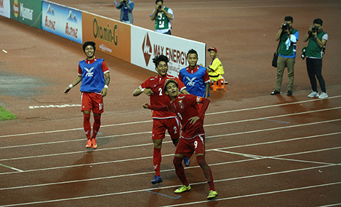 Hòa U19 Myanmar, U19 Việt Nam vươn lên đầu bảng giải U19 Quốc tế ảnh 3 hoa u19 myanmar u19 viet nam vuon len dau bang giai u19 quoc te