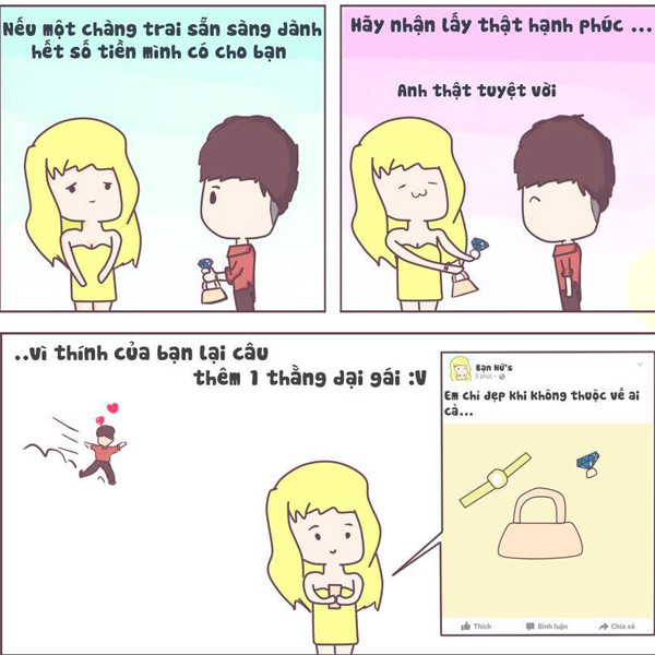 cuoi te ghe em chi dep khi khong thuoc ve ai