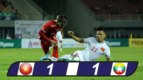 hoa u19 myanmar u19 viet nam vuon len dau bang giai u19 quoc te