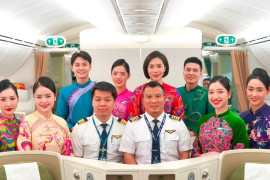 Đón Tết trên độ cao 10.000m cùng Vietnam Airlines