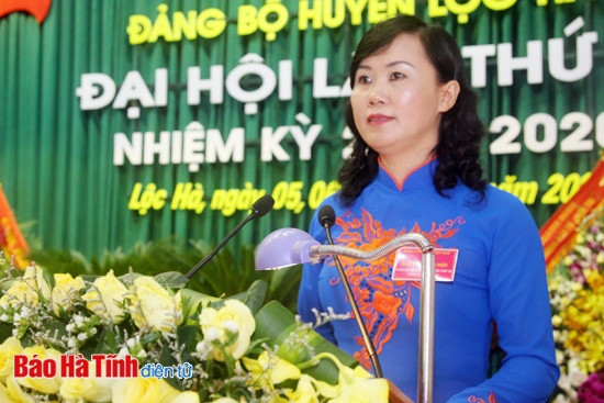 Đảng bộ các huyện Thạch Hà, Lộc Hà đại hội nhiệm kỳ 2015 - 2020 ảnh 8