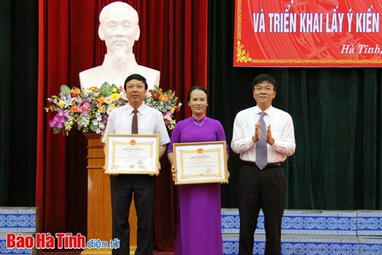 Trao giải Cuộc thi tìm hiểu Hiến pháp nước CHXHCN Việt Nam ảnh 3