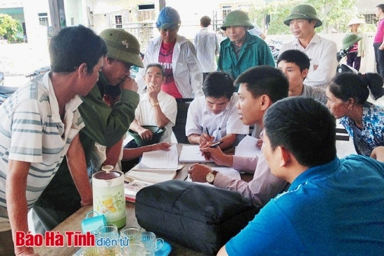 Đẩy nhanh thi công hệ thống tách nước, phân lũ đoạn qua thôn Hòa Lộc là hết sức cần thiết! ảnh 1