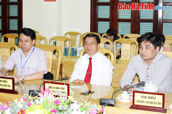 Hà Tĩnh sẽ đồng hành, tạo điều kiện tốt nhất cho các nhà đầu tư có năng lực, tâm huyết ảnh 1 Hà Tĩnh sẽ đồng hành, tạo điều kiện tốt nhất cho các nhà đầu tư có năng lực, tâm huyết ảnh 1