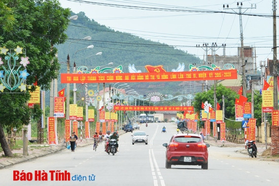 Xây dựng thị xã Hồng Lĩnh thành đô thị văn minh, hiện đại ảnh 1 Xây dựng thị xã Hồng Lĩnh thành đô thị văn minh, hiện đại ảnh 1