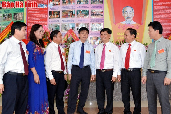 Đảng bộ huyện Can Lộc, thị xã Hồng Lĩnh đại hội nhiệm kỳ 2015-2020 ảnh 10