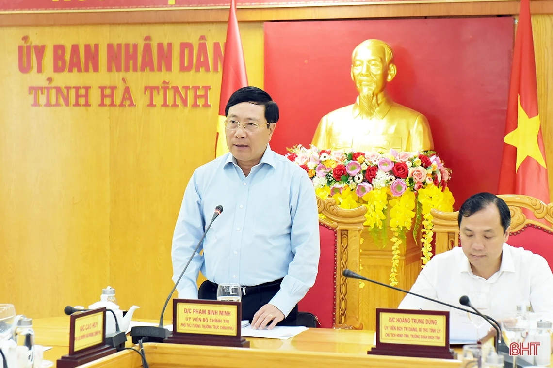 Hà Tĩnh sẽ chỉ đạo quyết liệt, coi việc giải ngân vốn đầu tư công là nhiệm vụ trọng tâm