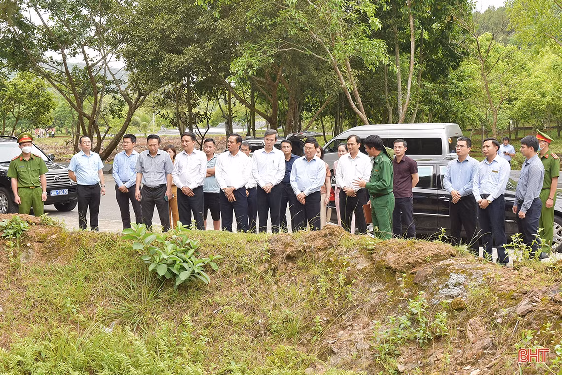 Phó Thủ tướng Thường trực Chính phủ Phạm Bình Minh dâng hương tại Khu di tích Ngã ba Đồng Lộc