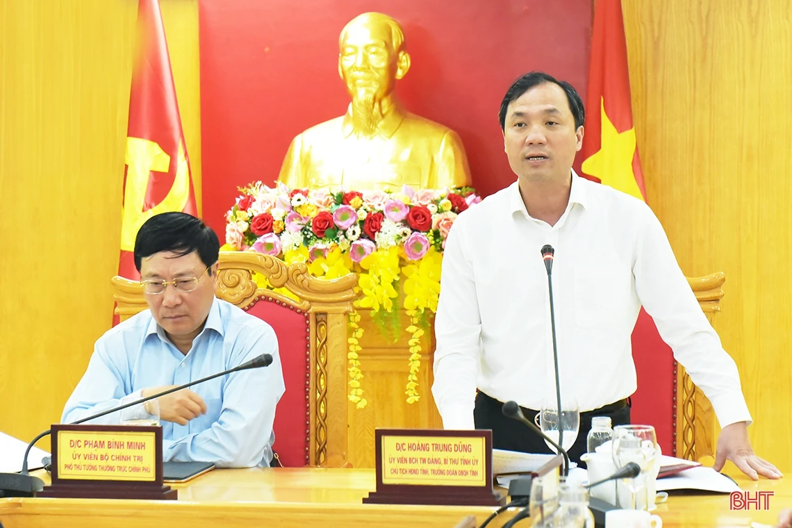 Hà Tĩnh sẽ chỉ đạo quyết liệt, coi việc giải ngân vốn đầu tư công là nhiệm vụ trọng tâm