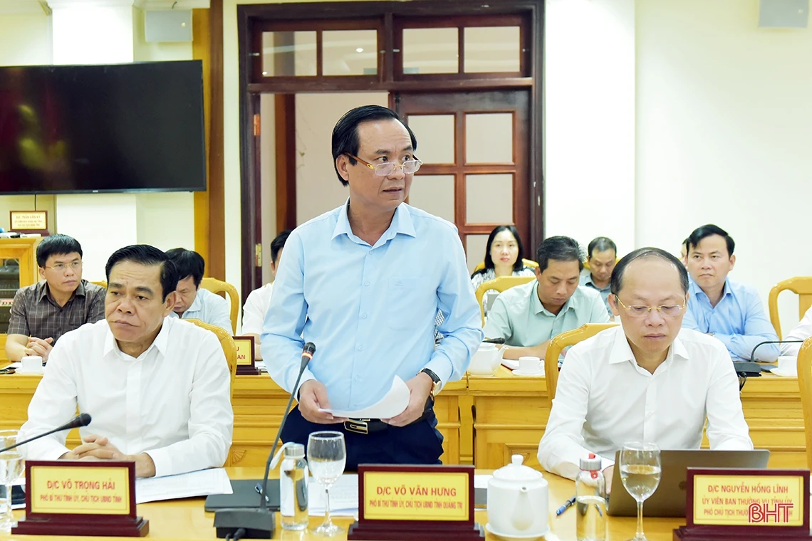 Hà Tĩnh sẽ chỉ đạo quyết liệt, coi việc giải ngân vốn đầu tư công là nhiệm vụ trọng tâm