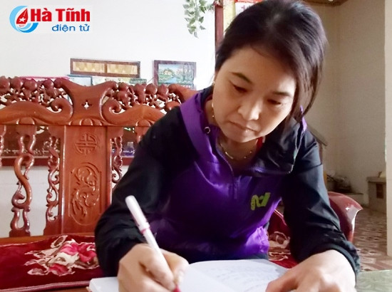 Không những nhiệt tình trong công tác hội, chị Hòa còn là người vợ đảm đang, người mẹ mẫu mực và người phụ nữ làm kinh tế giỏi.