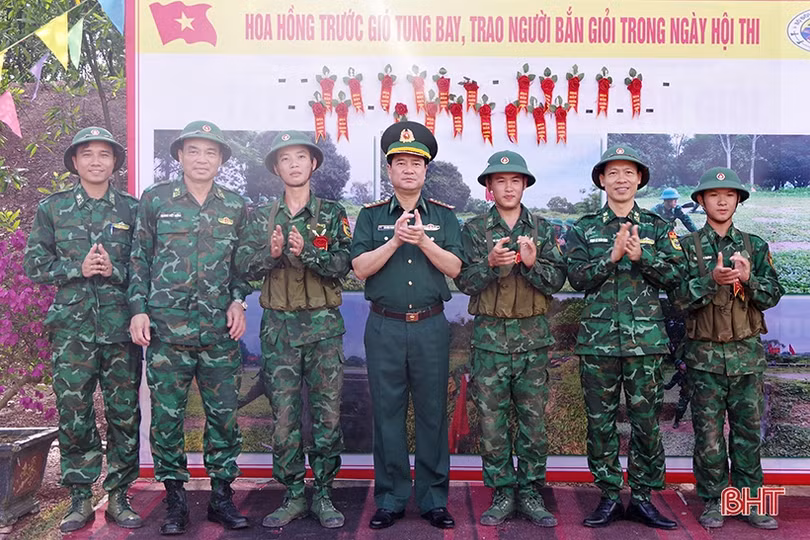 Chiến sỹ mới BĐBP Hà Tĩnh tự tin hoàn thành “3 tiếng nổ”