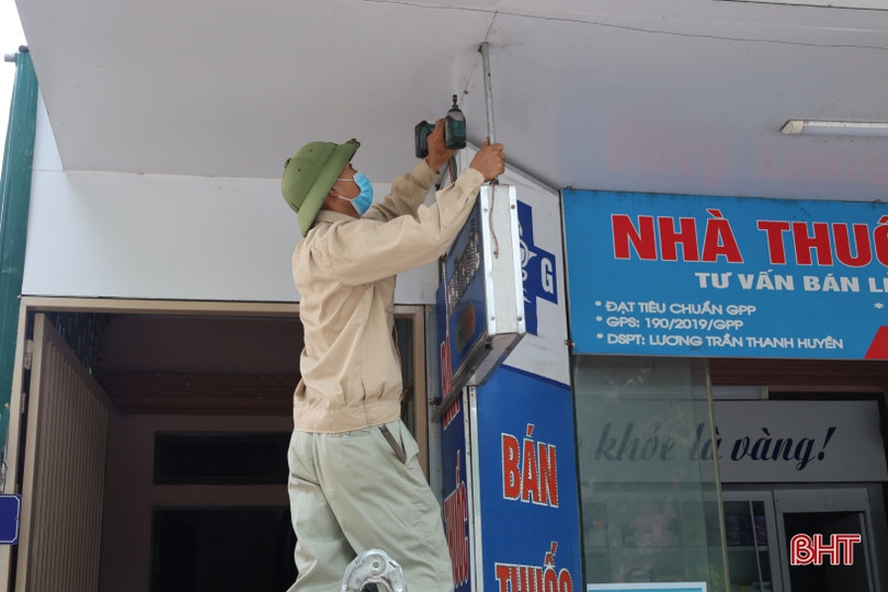 Thiết lập lại kỷ cương đô thị bên đường Hải Thượng Lãn Ông ở TP Hà Tĩnh