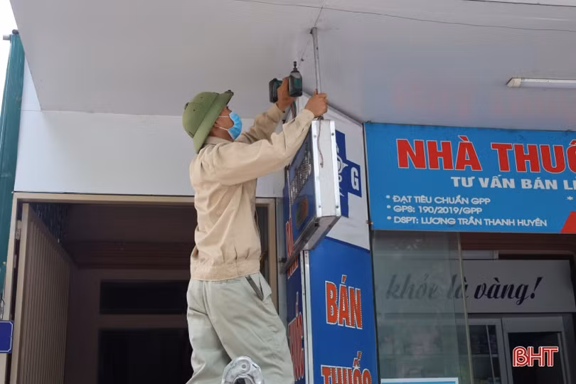 Thiết lập lại kỷ cương đô thị bên đường Hải Thượng Lãn Ông ở TP Hà Tĩnh