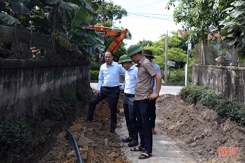 Gần 2.500 hộ dân TX Kỳ Anh phấn khởi chờ đợi nguồn nước sạch