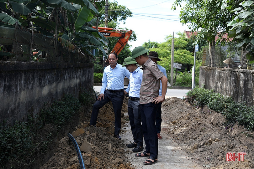 Gần 2.500 hộ dân TX Kỳ Anh phấn khởi chờ đợi nguồn nước sạch ảnh 1 Gần 2.500 hộ dân TX Kỳ Anh phấn khởi chờ đợi nguồn nước sạch