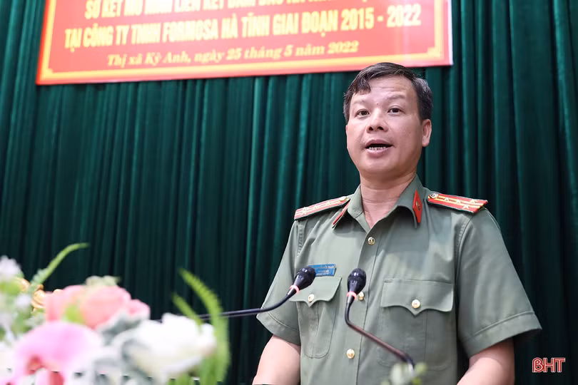 Phối hợp đảm bảo tốt an ninh trật tự tại Dự án Formosa Hà Tĩnh