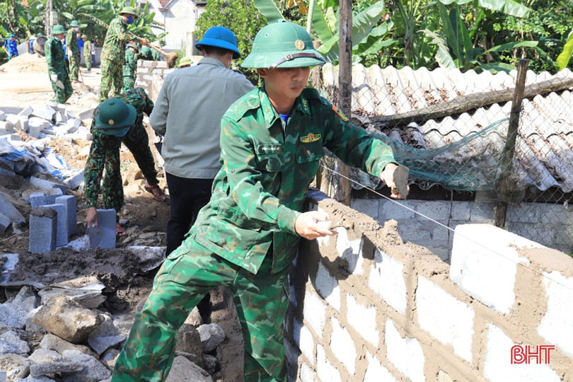 28 hộ dân ở Nghi Xuân hiến 740 m<sup>2</sup> đất mở rộng đường giao thông