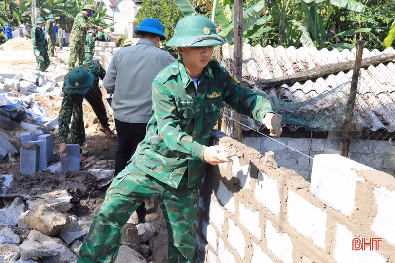 28 hộ dân ở Nghi Xuân hiến 740 m<sup>2</sup> đất mở rộng đường giao thông