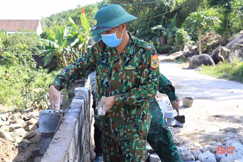 28 hộ dân ở Nghi Xuân hiến 740 m<sup>2</sup> đất mở rộng đường giao thông