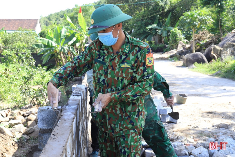 28 hộ dân ở Nghi Xuân hiến 740 m<sup>2</sup> đất mở rộng đường giao thông