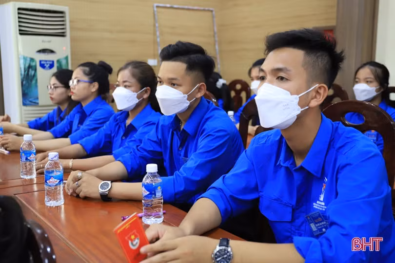 Các địa phương cấp huyện ở Hà Tĩnh đại hội Đoàn nhiệm kỳ 2022 - 2027