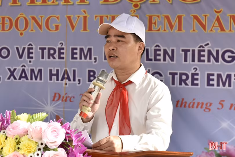 Các địa phương ở Hà Tĩnh phát động Tháng hành động vì trẻ em năm 2022