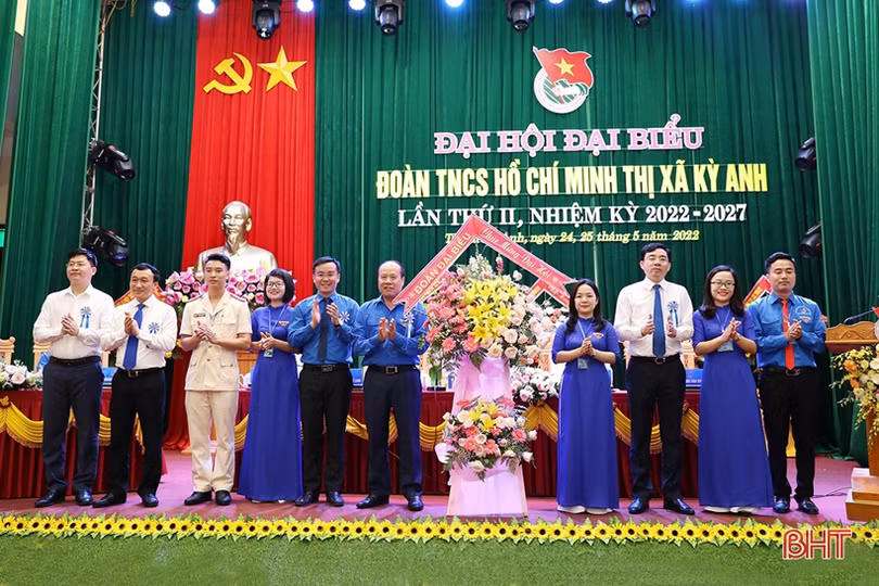Các địa phương cấp huyện ở Hà Tĩnh đại hội Đoàn nhiệm kỳ 2022 - 2027