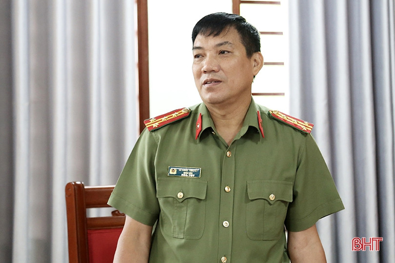 Kiểm tra công tác nội chính, cải cách tư pháp và phòng, chống tham nhũng tại Công an tỉnh Hà Tĩnh