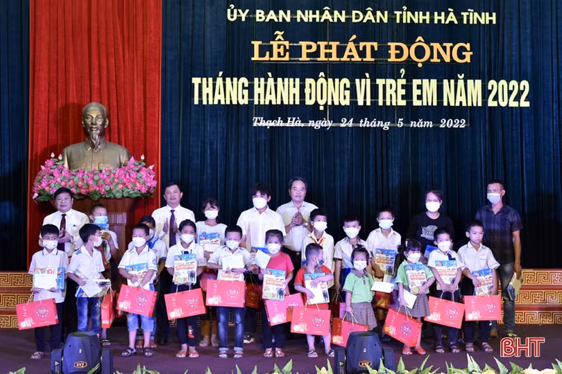 Các cấp, ngành cần tích cực hành động để trẻ em Hà Tĩnh phát triển toàn diện