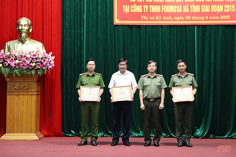 Phối hợp đảm bảo tốt an ninh trật tự tại Dự án Formosa Hà Tĩnh