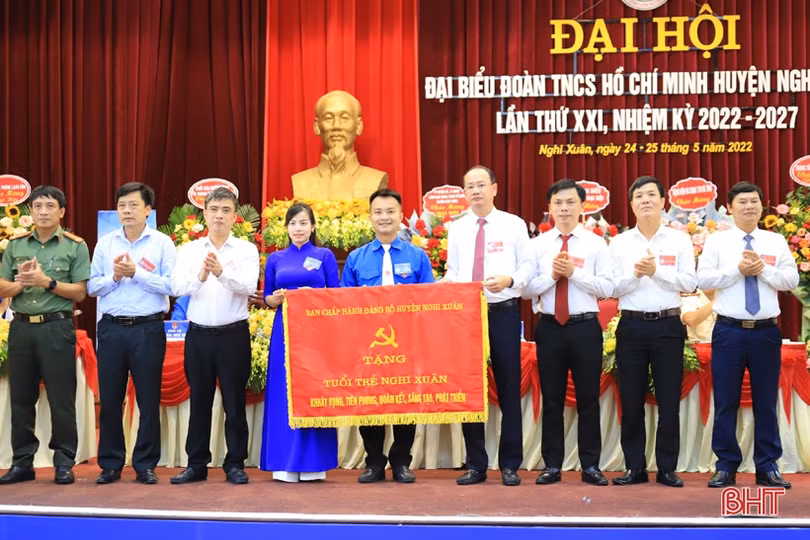 Các địa phương cấp huyện ở Hà Tĩnh đại hội Đoàn nhiệm kỳ 2022 - 2027