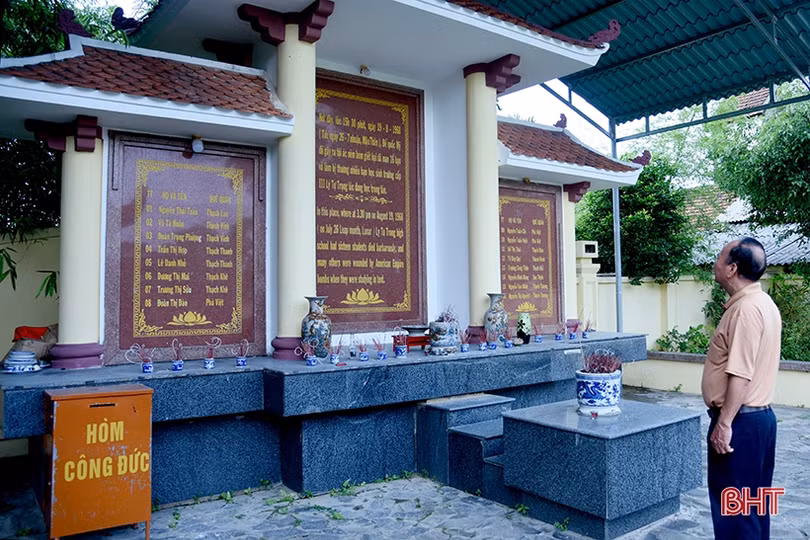 Nâng cấp, đảm bảo ý nghĩa di tích chứng tích tội ác chiến tranh Trường cấp III Lý Tự Trọng