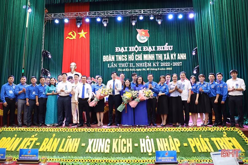 Các địa phương cấp huyện ở Hà Tĩnh đại hội Đoàn nhiệm kỳ 2022 - 2027