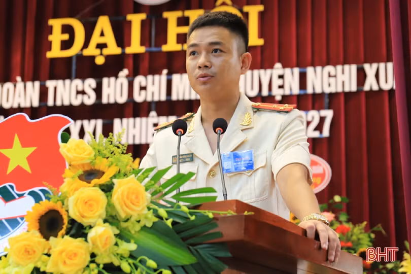 Các địa phương cấp huyện ở Hà Tĩnh đại hội Đoàn nhiệm kỳ 2022 - 2027