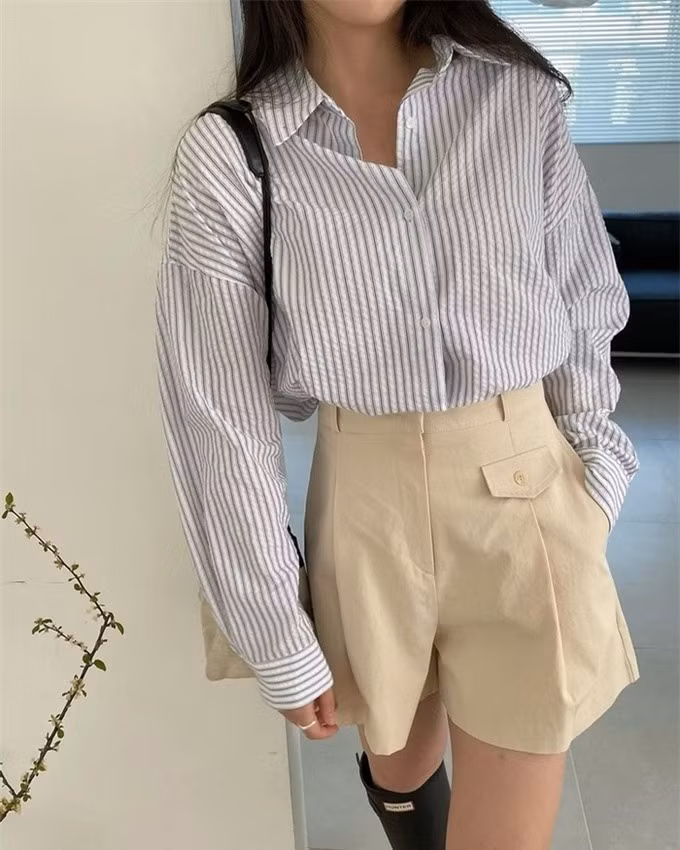 Top 5 kiểu áo sơ mi hot nhất hè 2022