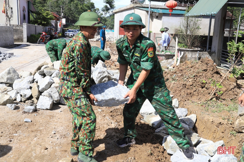 28 hộ dân ở Nghi Xuân hiến 740 m<sup>2</sup> đất mở rộng đường giao thông