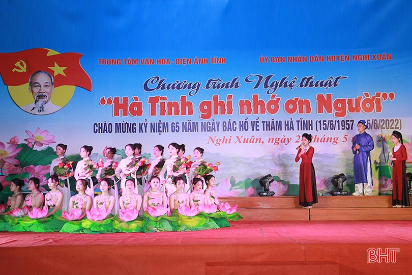 Đặc sắc chương trình nghệ thuật “Hà Tĩnh ghi nhớ ơn Người”