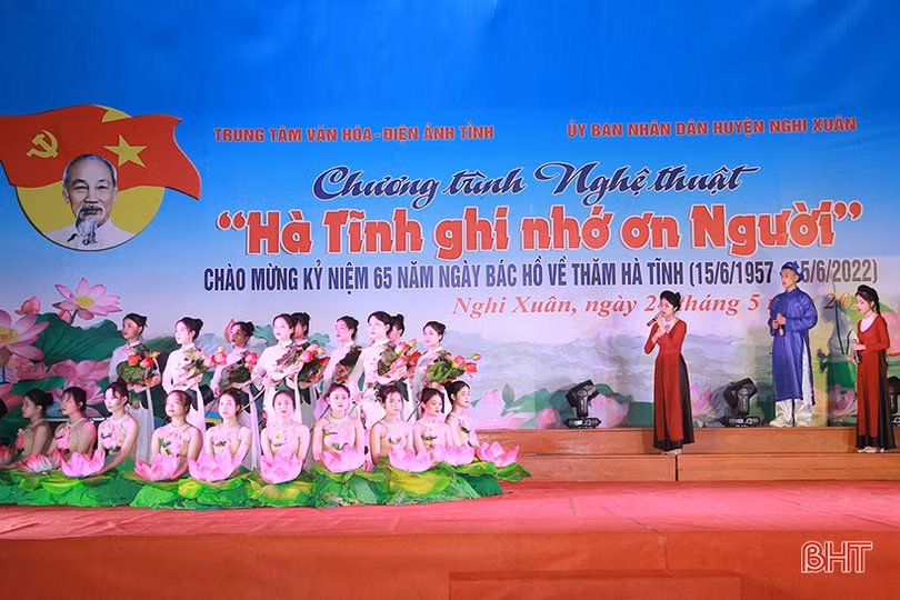 Đặc sắc chương trình nghệ thuật “Hà Tĩnh ghi nhớ ơn Người”