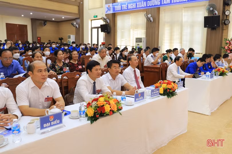 Các địa phương cấp huyện ở Hà Tĩnh đại hội Đoàn nhiệm kỳ 2022 - 2027