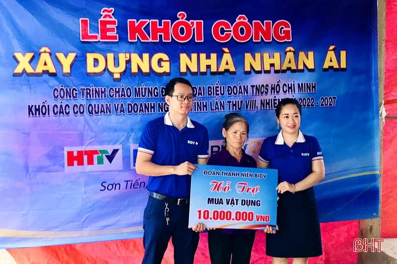 Hỗ trợ 100 triệu đồng xây nhà ở cho hộ nghèo tại Hương Sơn