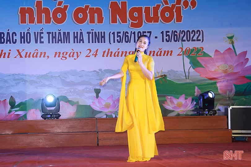 Đặc sắc chương trình nghệ thuật “Hà Tĩnh ghi nhớ ơn Người”