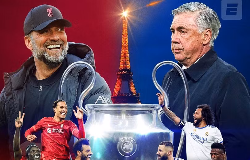 Chung kết Champions League: Real Madrid “đại chiến” Liverpool