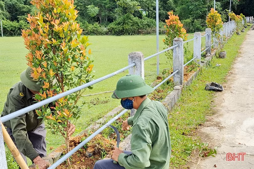 Người dân Vũ Quang tích cực hưởng ứng “100 ngày cao điểm xây dựng nông thôn mới
