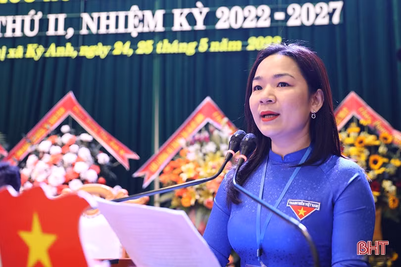 Các địa phương cấp huyện ở Hà Tĩnh đại hội Đoàn nhiệm kỳ 2022 - 2027