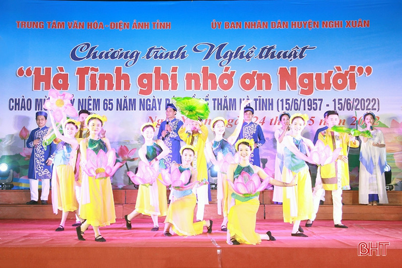 Đặc sắc chương trình nghệ thuật “Hà Tĩnh ghi nhớ ơn Người”